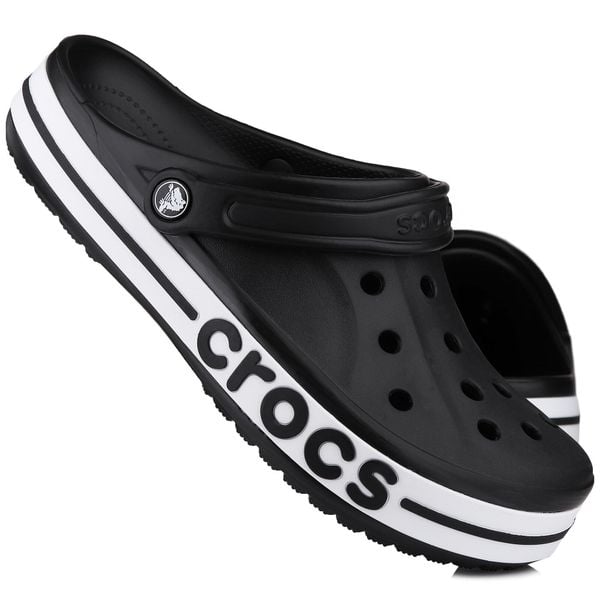 Klapki męskie sportowe Crocs CROCBAND. Białe klapki Crocs, z syntetyku. Za 179.00 zł.