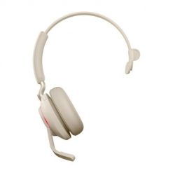 Słuchawki nauszne bezprzewodowe Jabra Evolve2 65 UC Mono Link380a, beige. Brązowe słuchawki bezprzewodowe Jabra. Za 512.99 zł.