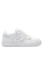 New Balance Sneakersy BB480L3W Biały. Białe buty sportowe casual New Balance, bez wzorów, ze skóry, bez zapięcia. Za 339.99 zł.