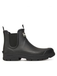Barbour Kalosze MRF0028BK31 Czarny. Czarne śniegowce Barbour, z gumy, bez zapięcia. Za 279.99 zł.