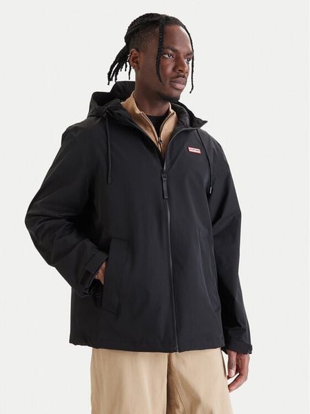 Hunter Kurtka przejściowa Originals HARM0004261 Czarny Regular Fit. Czarne kurtki Hunter, m, bez wzorów, z syntetyku, bez kaptura. Za 649.99 zł.