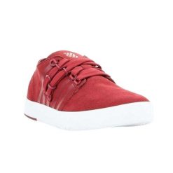 Męskie Buty Sportowe Cinch. Czerwone buty turystyczne K-SWISS, bez wzorów, z gumy, bez zapięcia, trekkingowe. Za 591.99 zł.