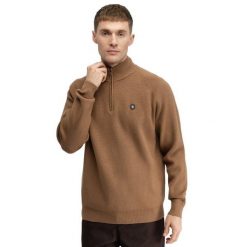Męski sweter golfowy Siroko Fade Brown. Brązowe golfy SIROKO, m, bez wzorów, z materiału, bez ramiączek. Za 297.00 zł.