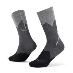 Skarpetki Buff Merino Lightweight Crew Sock LWC3. Czarne skarpety Buff, bez wzorów, z elastanu. Za 109.99 zł.