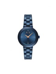 Armani Exchange Zegarek AX5175 Niebieski. Niebieskie, analogowe zegarki Armani Exchange. Za 849.99 zł.