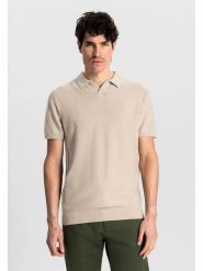 DSTREZZED Koszulka polo w kolorze kremowym rozmiar: 3XL. Brązowe bezrękawniki Dstrezzed, xl, bez wzorów, bez kołnierzyka, bez ramiączek. Za 163.64 zł.