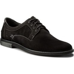 Półbuty LASOCKI FOR MEN 9096. Niebieskie eleganckie półbuty Lasocki For Men, bez wzorów, z nubiku, bez obcasa, bez zapięcia. W wyprzedaży za 129.99 zł.