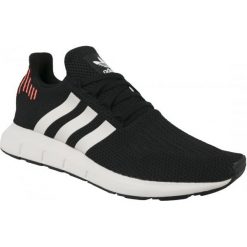 Adidas Swift Run b37730 46 2/3 Czarne. Czarne buty do biegania marki Adidas, z syntetyku. W wyprzedaży za 289.99 zł.