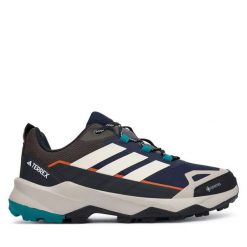 Trekkingi adidas. Buty trekkingowe Adidas, bez wzorów, z gore-texu, bez zapięcia. Za 529.99 zł.