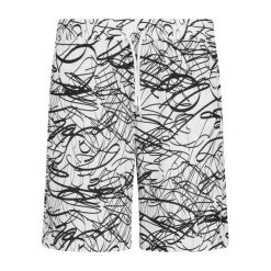 Męskie Szorty Wiskozowe Scribble Resort. Białe szorty Urban Classics, m, bez wzorów, z wiskozy, sportowe. Za 139.99 zł.
