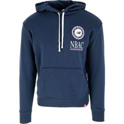 Bluza z kapturem New Balance Essentials Athletic Club, Mężczyźni. Niebieskie bluzy New Balance, m, bez wzorów, z bawełny, z kapturem. Za 390.00 zł.
