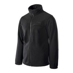 Polar męski zasuwany Brugi 4AKS - czarny, Rozmiar M. Czarne bluzy z polaru Brugi, m, bez wzorów, z materiału, bez kaptura. W wyprzedaży za 69.99 zł.