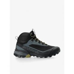 Buty GORE TEX męskie Scarpa Ribelle Cross 2 Mid GTX. Czarne buty trekkingowe Scarpa, bez wzorów, z gore-texu, bez zapięcia. Za 729.69 zł.