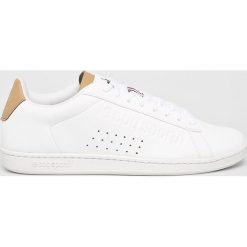 Le Coq Sportif - Buty. Białe buty sportowe casual le coq sportif, bez wzorów, z materiału, z okrągłym noskiem, bez zapięcia. W wyprzedaży za 249.90 zł.