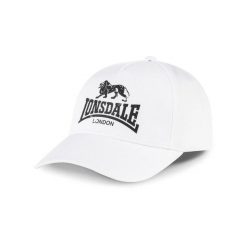 Czapka z daszkiem Lonsdale Norbury. Białe czapki z daszkiem Lonsdale, bez wzorów. Za 139.00 zł.