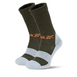 Skarpety wysokie unisex Reebok. Brązowe skarpety Reebok, bez wzorów. Za 59.99 zł.