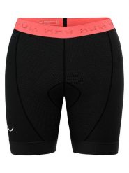 Salewa Szorty kolarskie "Vento Merino Short Liner" w kolorze czarnym rozmiar: XL. Czarne szorty Salewa, xl, bez wzorów. Za 183.59 zł.