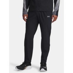 Spodnie do biegania Under Armour Velociti Pro Storm. Czarne buty do biegania Under Armour, bez wzorów, bez zapięcia, do biegania. Za 229.99 zł.