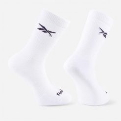 Skarpetki fitness Reebok wysokie 3 pary. Skarpety Reebok, bez wzorów, z bawełny. Za 49.99 zł.