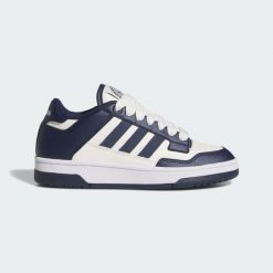 Buty Rapid Court Low. Białe buty do koszykówki Adidas, bez zapięcia, na jogę i pilates. Za 179.00 zł.