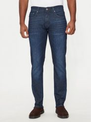 Hechter Paris Jeansy 26050 142361 Granatowy Regular Fit. Niebieskie jeansy Hechter Paris, m. Za 379.99 zł.