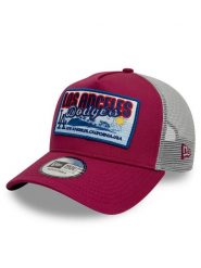 New Era Czapka z daszkiem La Dodgers Mlb Patch 9Forty 60595249 Czerwony. Czerwone czapki z daszkiem New Era, bez wzorów, z bawełny. Za 109.99 zł.