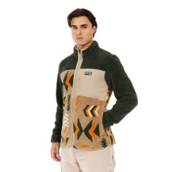 Polar zapinany na zamek błyskawiczny Protest Don. Zielone bluzy z polaru Protest, m, bez wzorów, z polaru, bez kaptura. Za 382.50 zł.