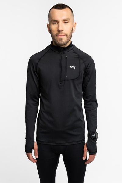 Bluza męska termoaktywna do biegania Rough Radical Speed Core. Czarne bielizna termoaktywna ROUGH RADICAL, na jesień, l, bez wzorów, z elastanu, bez ramiączek, do biegania. Za 167.92 zł.