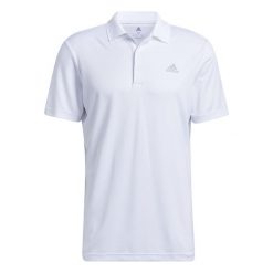 Performance Primegreen Polo Shirt. Czarne koszulki polo Adidas, l, bez wzorów, bez kołnierzyka, bez ramiączek. Za 290.00 zł.