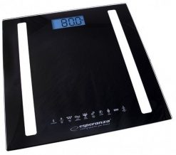 Esperanza EBS016K B.Fit czarny. Czarne wagi łazienkowe Esperanza. Za 70.90 zł.