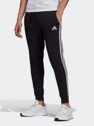 Adidas Spodnie dresowe w kolorze czarnym rozmiar: 4XL. Czarne spodnie treningowe długie Adidas, xl, bez wzorów, z dresówki. Za 132.05 zł.