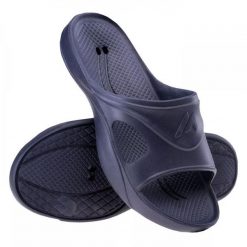 Klapki basenowe unisex Aqua Ambony. Niebieskie klapki AQUA-SPORT, ze skóry. Za 44.07 zł.