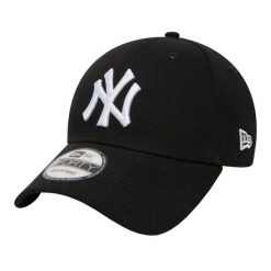 Czapka Z Daszkiem Unisex Dla Dorosłych 9Forty League Basic New York Yankees. Czarne czapki z daszkiem New Era, bez wzorów. Za 156.99 zł.