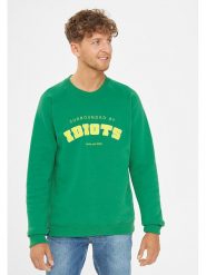 Derbe Bluza w kolorze zielonym rozmiar: M. Zielone bluzy Derbe, m, bez wzorów, z bawełny, bez kaptura. Za 123.82 zł.