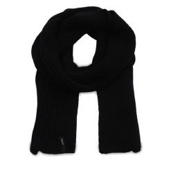 Szalik Guess. Czarne szaliki Guess, z aplikacjami. Za 269.99 zł.