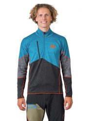 Hannah Koszulka funkcyjna "Niro" w kolorze niebiesko-granatowym rozmiar: L. Niebieskie t-shirty sportowe Hannah, bez wzorów, z materiału, bez ramiączek, outdoorowe. Za 295.99 zł.