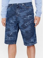 Tommy Jeans Szorty jeansowe Aiden DM0DM18787 Niebieski Baggy Fit. Niebieskie szorty Tommy Jeans, m, bez wzorów, z bawełny. Za 269.99 zł.
