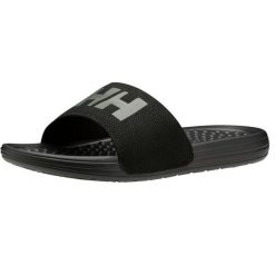 Klapki Helly Hansen H/H Slide 11714 990 czarne. Czarne klapki z materiału. Za 319.13 zł.