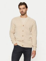 Selected Homme Kardigan Cody 16095620 Beżowy Relaxed Fit. Brązowe swetry rozpinane Selected Homme, m, bez wzorów, z syntetyku, bez kołnierzyka, bez ramiączek. Za 199.99 zł.