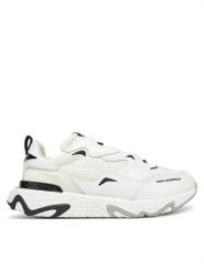 KARL LAGERFELD Sneakersy KL52424 Biały. Białe buty sportowe casual KARL LAGERFELD, bez wzorów, ze skóry, bez zapięcia. Za 829.99 zł.