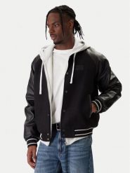 Tommy Jeans Kurtka bomber DM0DM22439 Czarny Regular Fit. Czarne kurtki Tommy Jeans, l, bez wzorów, z jeansu, bez kaptura. Za 1,099.00 zł.