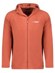 Geographical Norway Kurtka polarowa "Tugood" w kolorze ceglanym rozmiar: XXL. Pomarańczowe kurtki Geographical Norway, xxl, bez wzorów, z materiału, bez kaptura. Za 78.66 zł.