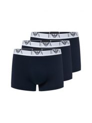 Emporio Armani Bokserki w 3-paku Mężczyźni Bawełna niebieski, L. Niebieskie bokserki Emporio Armani, l, bez wzorów, z bawełny. Za 229.95 zł.