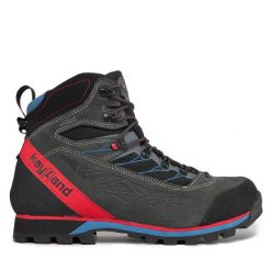 Trekkingi Kayland. Szare botki sznurowane Kayland, bez wzorów, z gore-texu, bez obcasa, bez zapięcia. Za 999.99 zł.