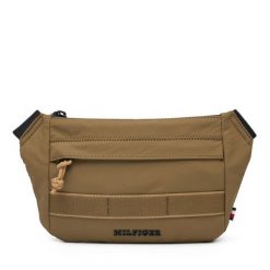 Saszetka nerka Tommy Hilfiger. Brązowe saszetki i nerki Tommy Hilfiger, bez wzorów. Za 239.99 zł.