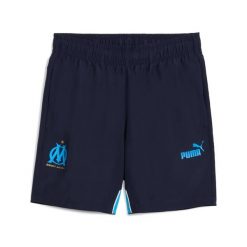 Szorty OM Archive 2024/25. Niebieskie szorty Puma, bez wzorów, sportowe. Za 232.50 zł.