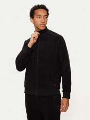 Polo Ralph Lauren Polar 714950620003 Czarny Regular Fit. Czarne bluzy z polaru Polo Ralph Lauren, l, bez wzorów, z polaru, bez kaptura. Za 559.99 zł.