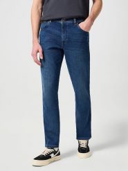 Wrangler Dżinsy - Slim fit - w kolorze granatowym rozmiar: W34/L36. Niebieskie jeansy Wrangler, l. Za 168.06 zł.