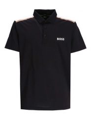 Hugo Boss Fashion Koszulka polo w kolorze czarnym rozmiar: M. Czarne koszulki polo Hugo Boss Fashion, m, bez wzorów, bez kołnierzyka, bez ramiączek. Za 372.95 zł.