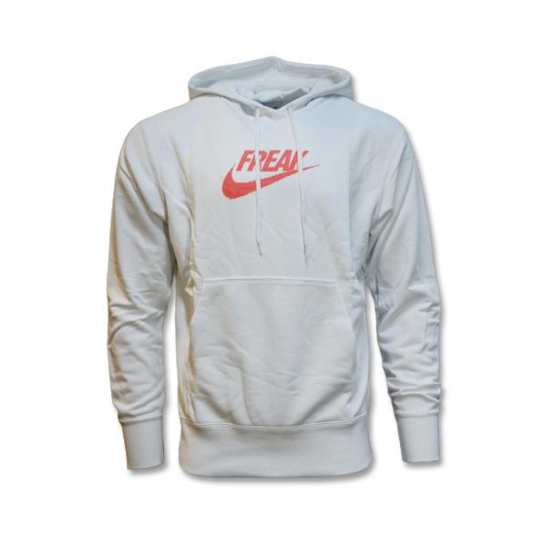 Bluza z kapturem Nike Giannis "Freak" Pullover Hoodie Summit. Białe bluzy Nike, xl, bez wzorów, z kapturem. Za 228.85 zł.